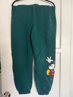 Disneyland Mickey Mouse Cuffed Sweatpants