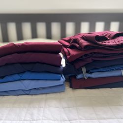 FIGS Scrubs Sets Bundle  (5 sets + 2 pants & 1 top)