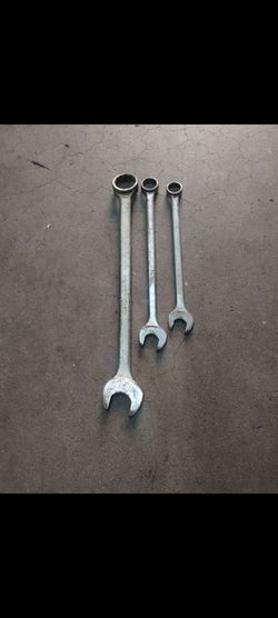 Proto tools combination wrench..2"..-1-3/8"..-1-1/4"