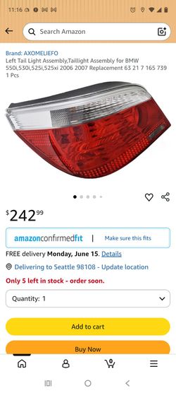 Bmw tail light