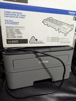 FREE! Used Brother Laser Printer With Toner READ