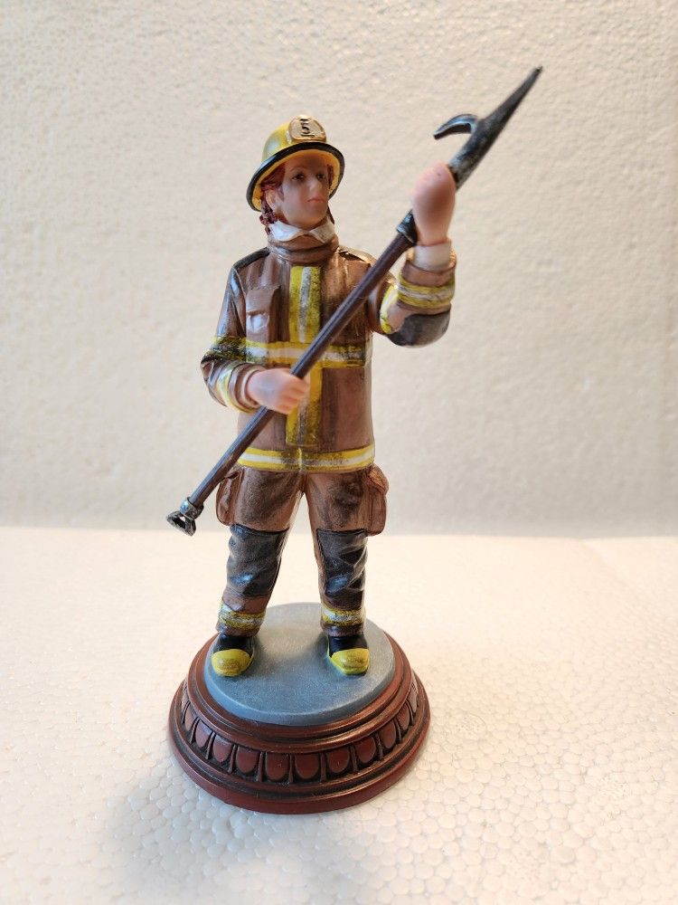 Red Hats Of Courage Ready for the Task Vanmark Figurine