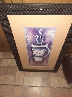 Coffee picture frame