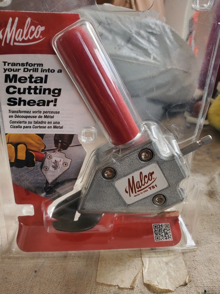 New Malco Metal Cutting Shear Made in Usa Ts1