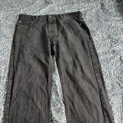 levies 505 black jeans 