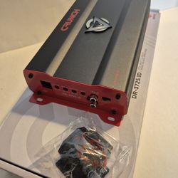CRUNCH 3725 WATTS MONOBLOCK 1 OHM STABLE BUILT IN CROSSOVER WITH BASS CONTROL CAR AMPLIFIER