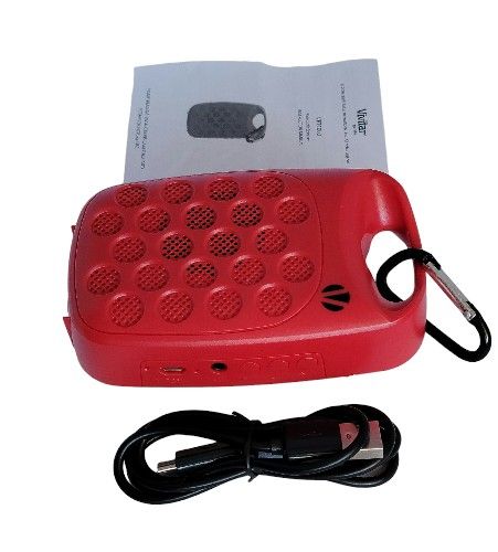Vivitar Infinite VBT1000 Bluetooth Wireless Rechargeable Clip On Speaker