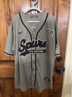 Spurs XXL Castle Baseball Jersey