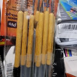 Steel Sculpting Tools 11 Double-Sided Pieces with 21 Tools-1/2 inch Wide Wood Handle-Pottery Set Sculpey Clay/Carving Pumpkin/Air Dry Clay/Apoxie Clay