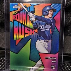 Hyeseong Kim RC Topps Chrome 