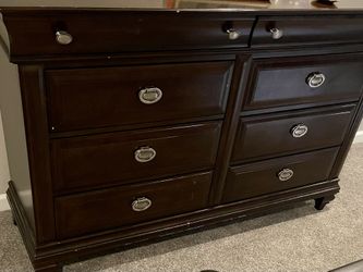 Dark Cherry Classic Esquire Dresser