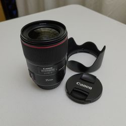 Canon EF 35mm 1.4L USM II Camera Photography lens