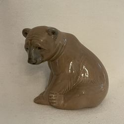 Vintage Retired Lladro “Resting Bear"