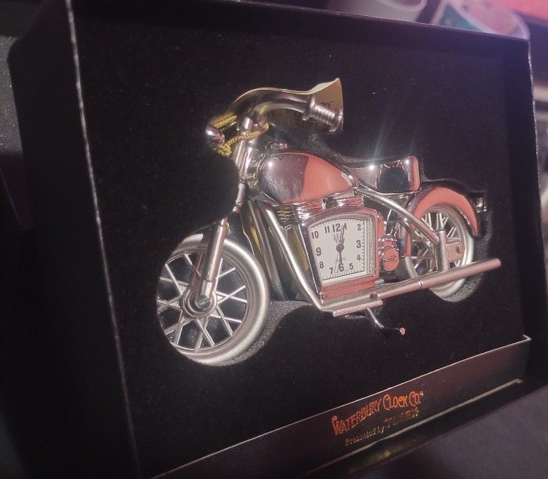 Brand New Motorcycle Clock 