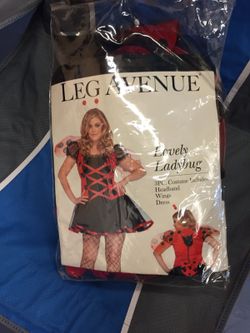 Ladybug costume plus size 1-2x $25