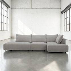Grey Sectional Sofa - EXCELLENT CONDITION