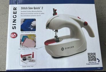 SINGER Stitch Sew Quick 2 Handheld Cordless Mending Machine 41664 Open Box