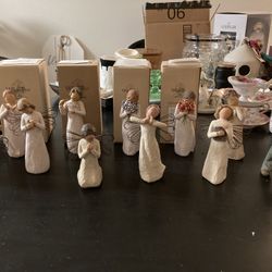 Willow Tree Collection $16.00 Each For The Ones With Box And 14.00 Each For Others