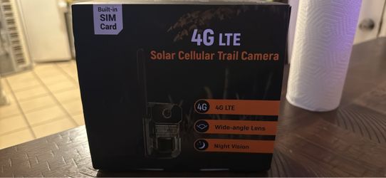 4G SOLAR CELLULAR TRAIL CAMERA