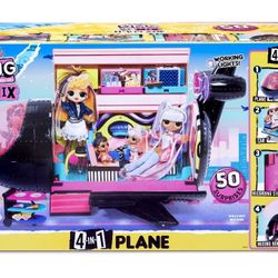 Brand New Lol Doll Airplane 50+  Surprises