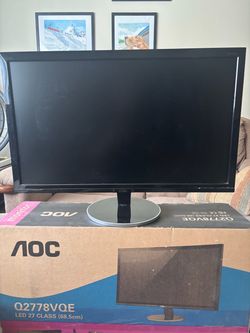 27” AOC Computer Monitor