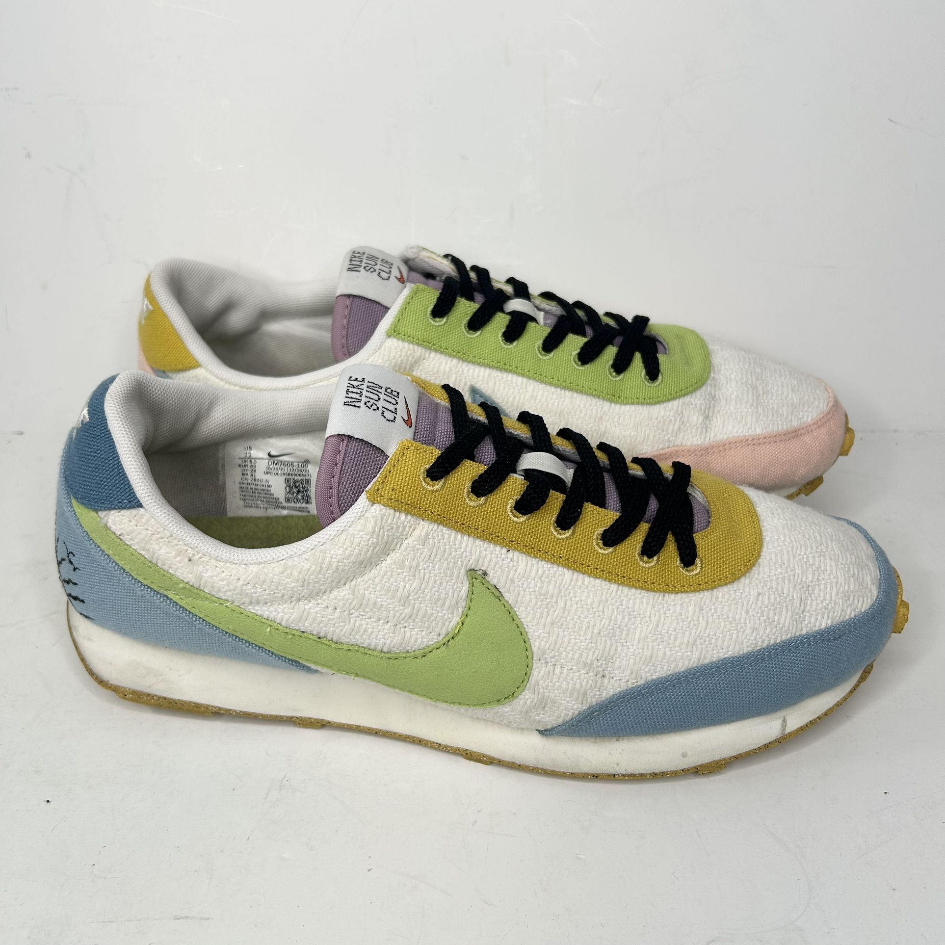 NIKE DAYBREAK SE SUN CLUB Sail DM7605-100 Casual Women’s Sneakers 11 Blue Pink