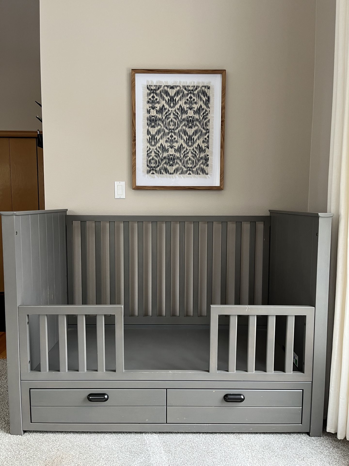 Restoration Hardware Crib/Toddler Bed & Dresser