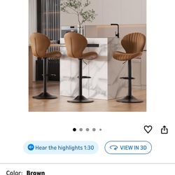 Bar stools adjustable - IN BOX, BRAND NEW 