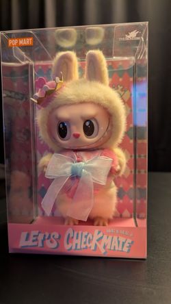 Pop Mart Labubu The Monsters Let's Checkmate Queen Vinyl Plush