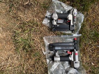 Porter-Cable Pneumatic Nail Gun Set of 2