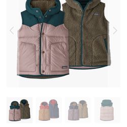 Reversible Bivy Hooded Vest - Girls'
