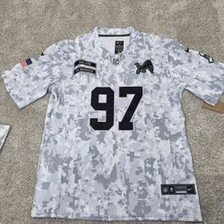 AIDAN HUTCHINSON #97 Salute To Service Jersey