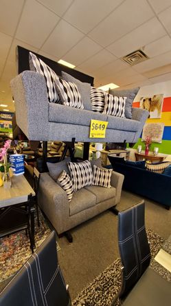 Sofa and love seat