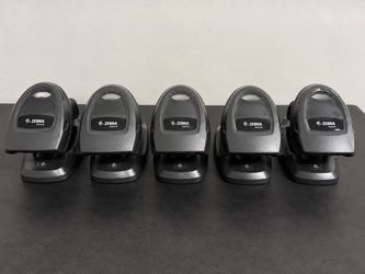 5x Zebra DS2278 cordless barcode scanners