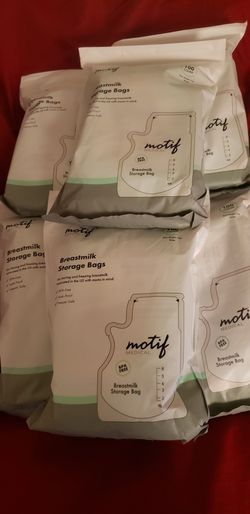 6 New Breastmilk Storage Bags