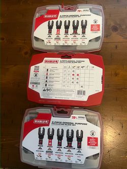 Diablo 5 Pieces Universal Blade Set