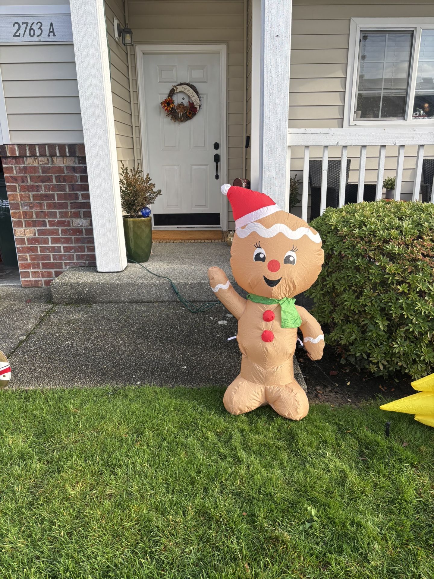 Inflatable Gingerbread Boy