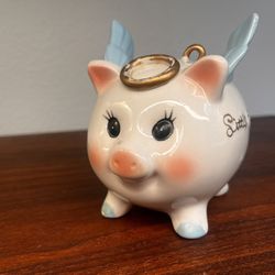 Mid Century Kitschy Little Piggy Bank 🐽