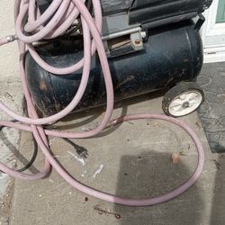 Air compressor 27 inches high, 21 inches long