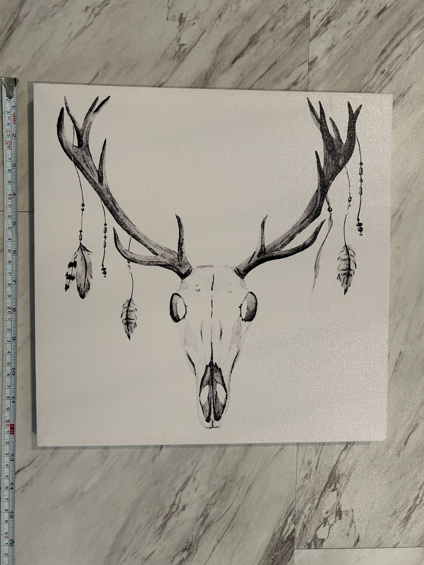 Canvas Wall Decor 10” X 10” $3