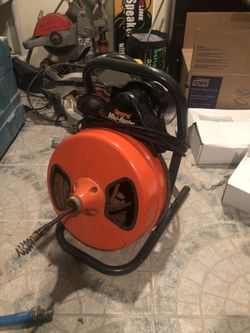 WIRE B213951 Mini-Rooter Pro Drain/Sewer Cleaning Machine W/ 75'