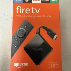 Amazon - Fire TV 4K Ultra HD and Alexa Voice Remote (3rd Generation) NEW SEALED