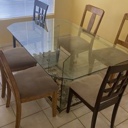 Glass table