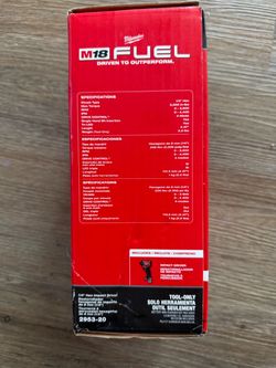 Milwaukee M18 FUEL 1/4" Hex Impact Driver