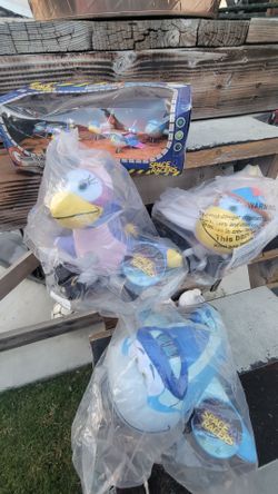 Space Racers toys and plushies