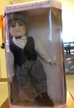 Hand-Crafted Porcelain Doll Collectible