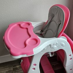 Kids high chair and dining table