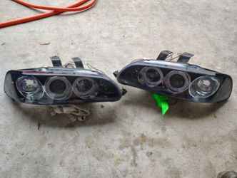 🔥 92–95 Honda Civic EG Sedan Projector Headlights (Halo Style) 🔥