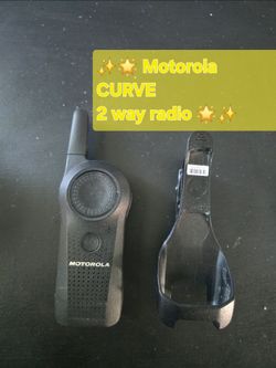 Motorola walkie talkie