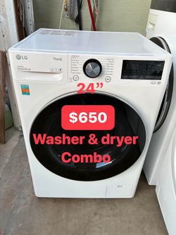 24”LG washer and dryer combo